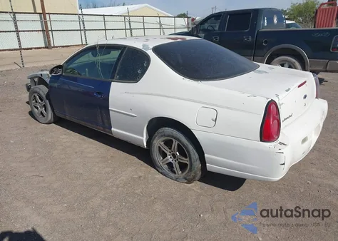 2004 Chevrolet Monte Carlo Ls from USA, damaged, VIN 2G1WW12E349253521